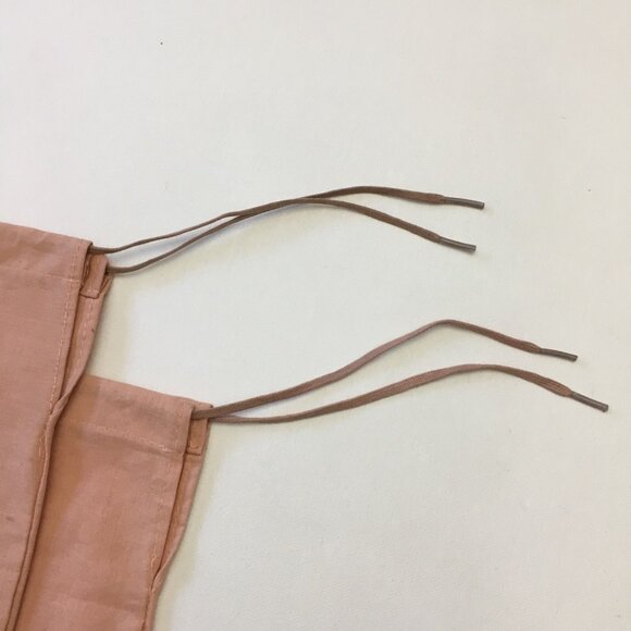 Miu Miu Dust Bags 2 Pieces for Shoes 13.5" x 9" Peach-Tone 100% Cotton - Picture 2 of 13